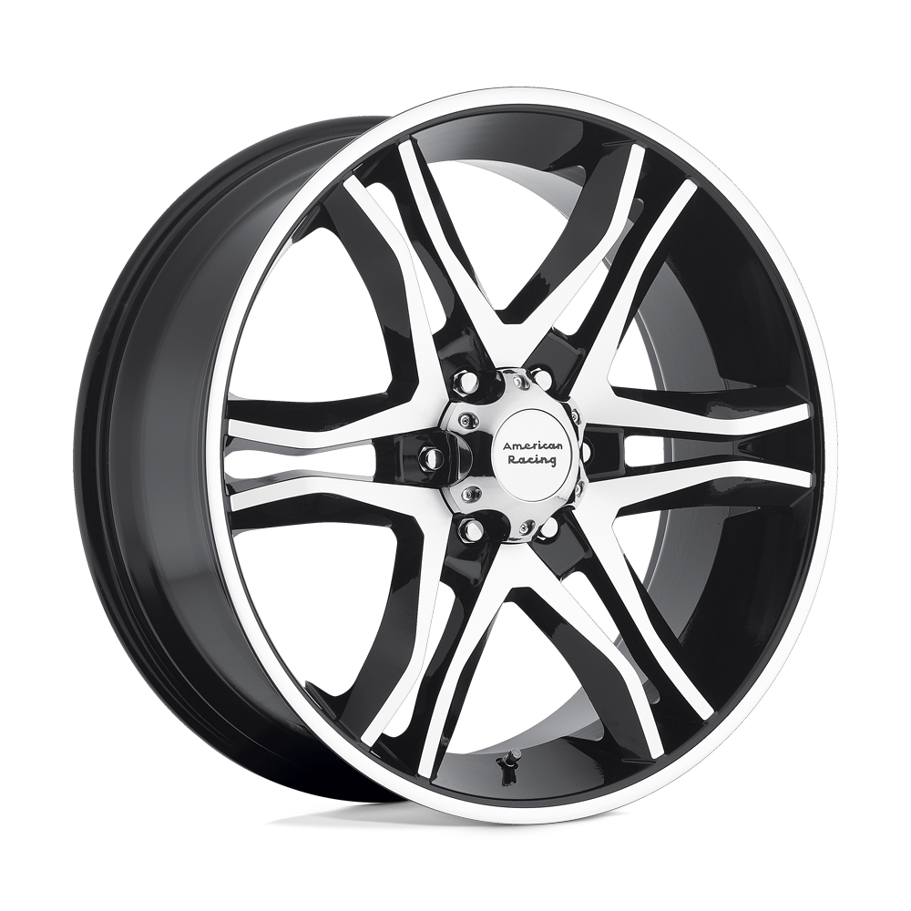 American Racing Ar893 Mainline 17X8 6X139.7 +0MM Gloss Black Machined