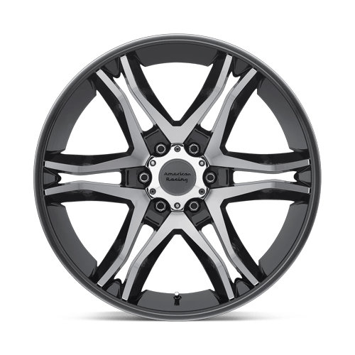 American Racing Ar893 Mainline 16X8 6X139.7 +0MM Gloss Black Machined