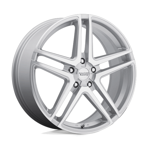American Racing Ar907 16X7 5X114.3 +40MM Silver Machined