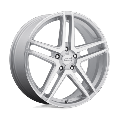 American Racing Ar907 18X8 5X114.3 +40MM Silver Machined
