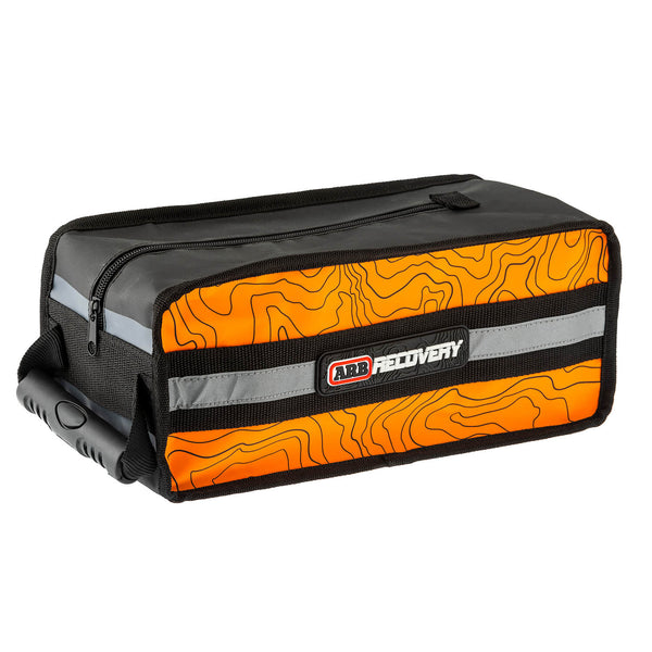 ARB Micro Recovery Bag Orange/Black Topographic Styling PVC Material - ARB504A by ARB - front view