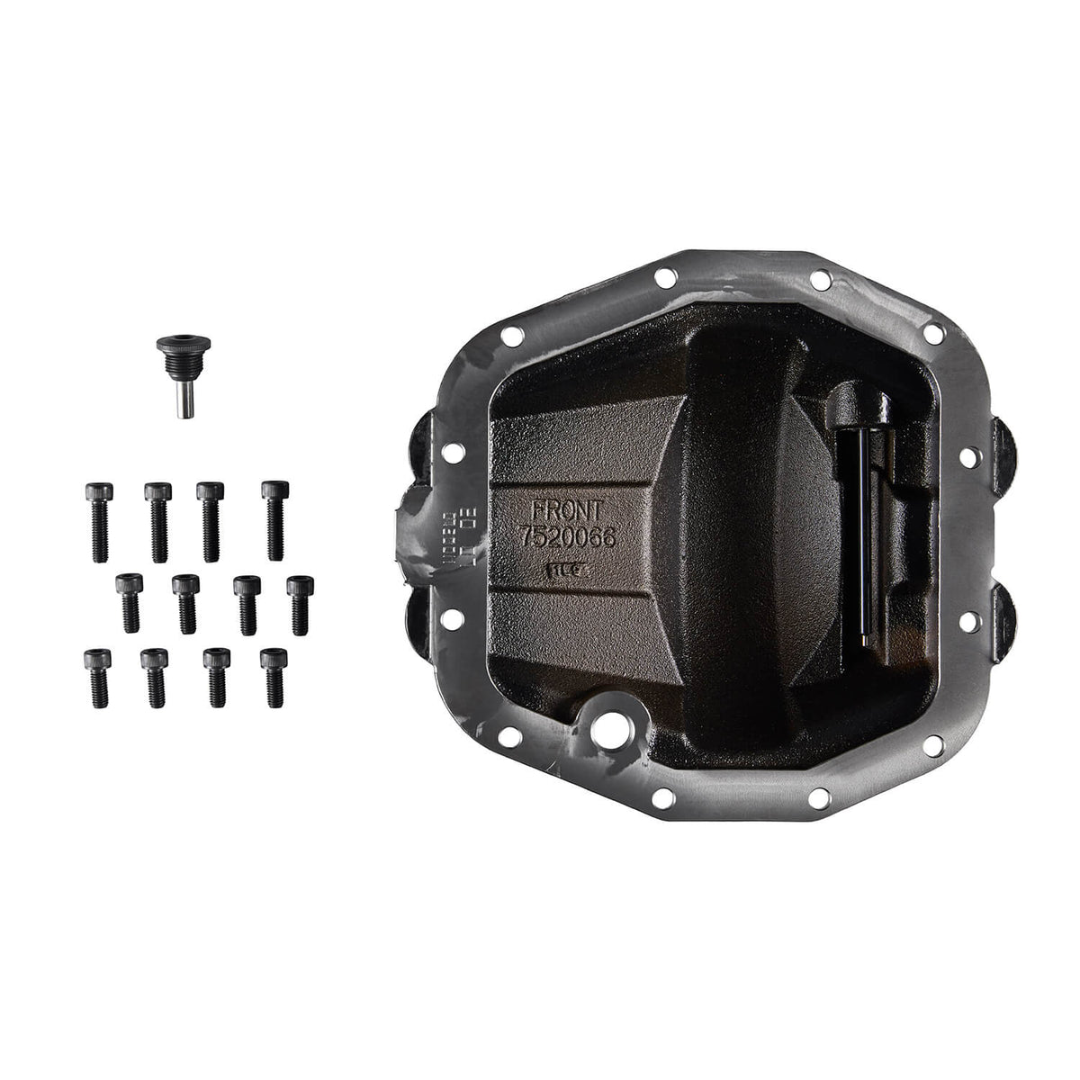 ARB Diff Cover Blk Jeep JL Rubicon Front - 0750011B