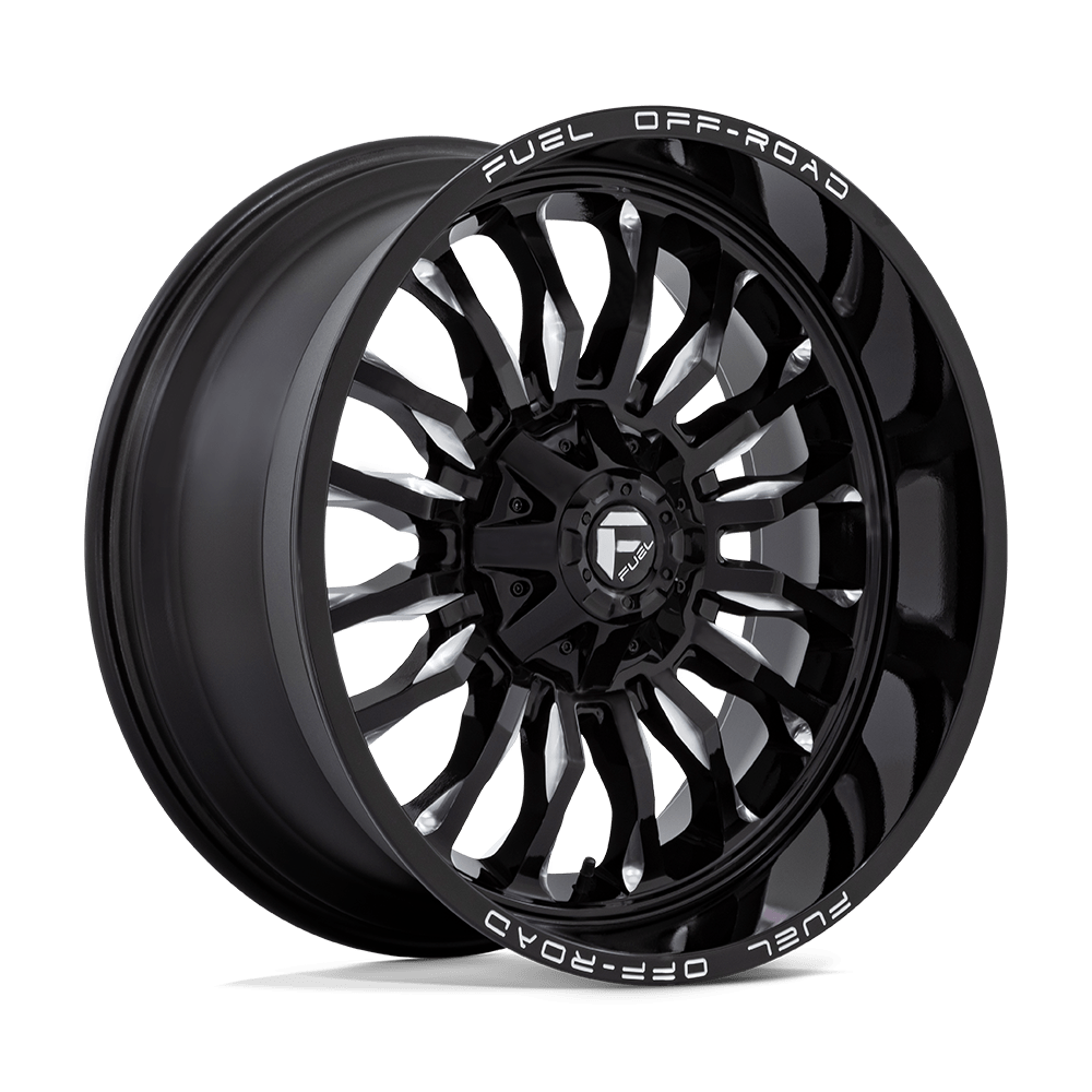 Fuel Off-Road Aluminum Wheels 22X10 Arc D795 Gloss Black Milled