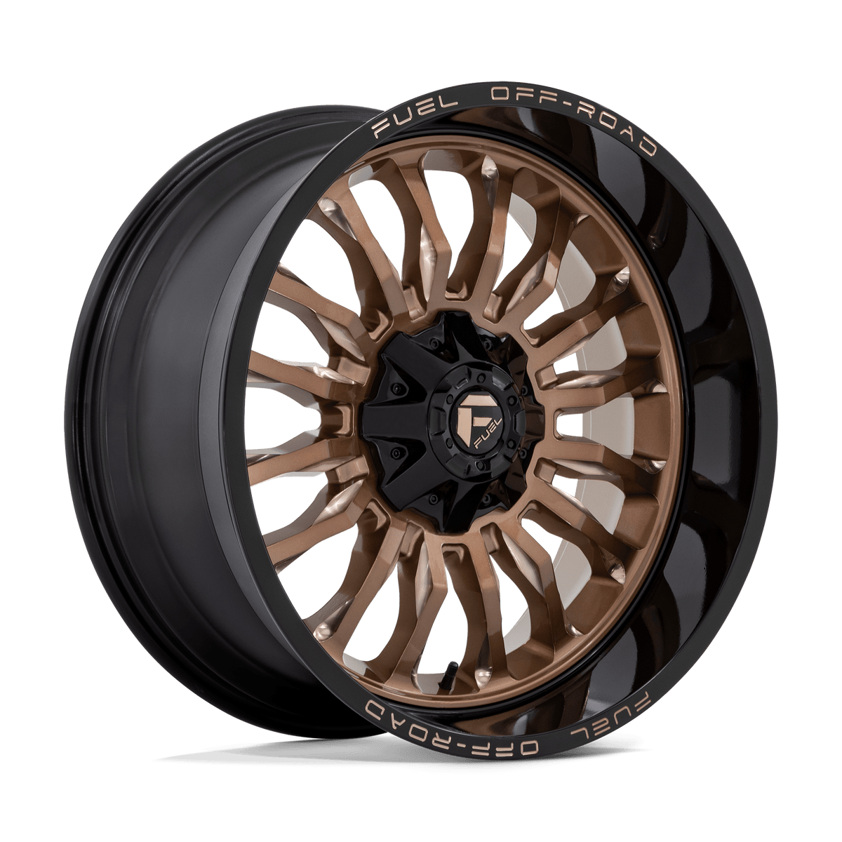 Fuel Off-Road D797 22X10 Platinum Bronze W/ Black Lip 6x135/5.5 -18mm