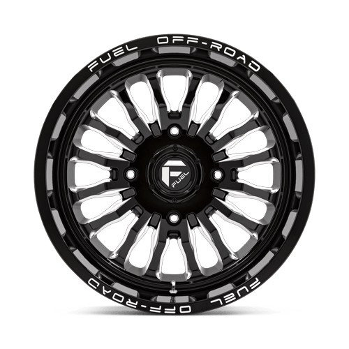 Fuel Off-Road D821 18X7 Gloss Black Milled 4x156 +13mm