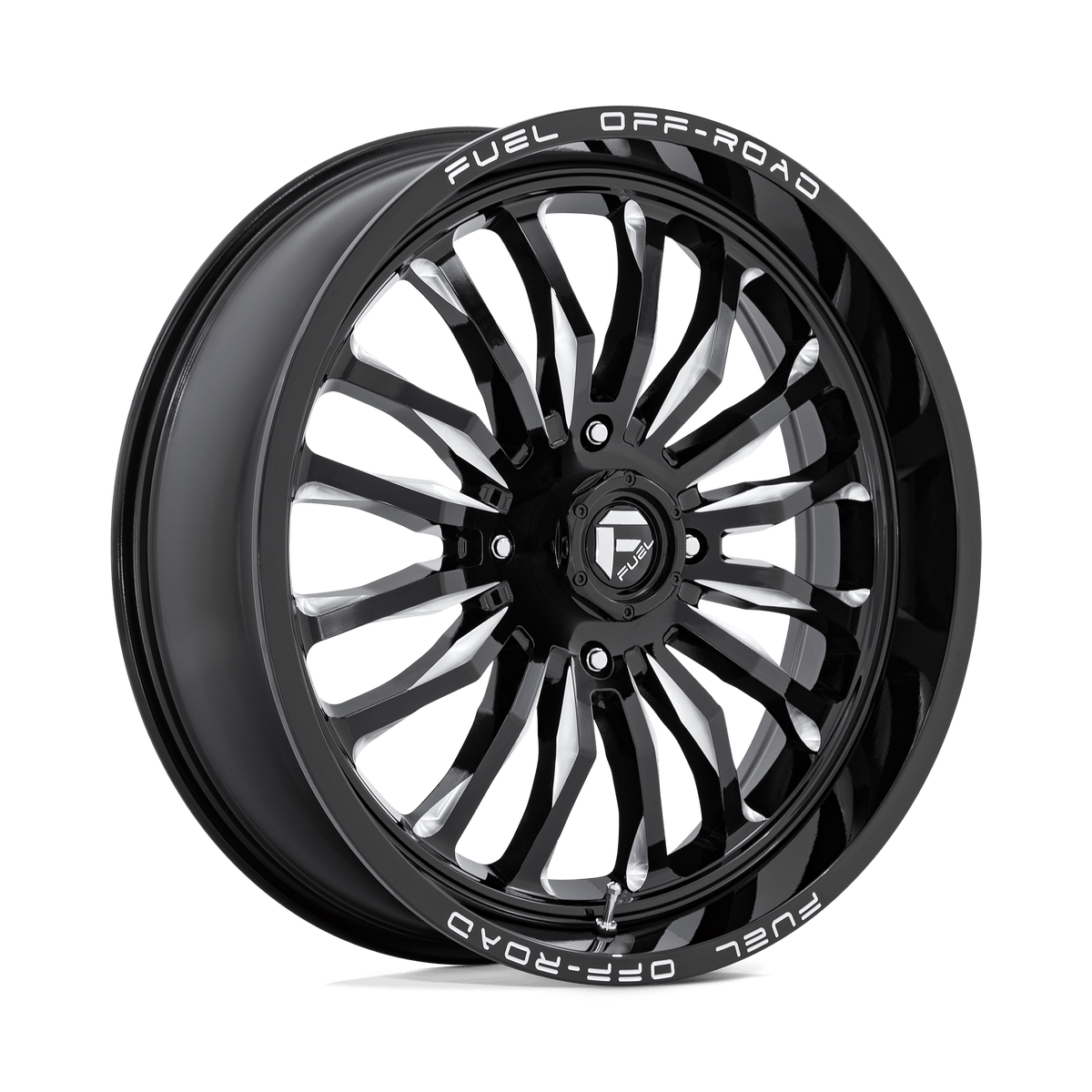Fuel Off-Road D821 22X7 Gloss Black Milled 4x156 +13mm