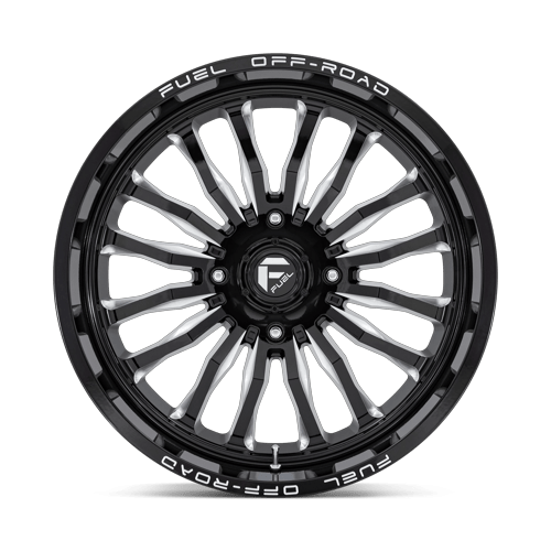 Fuel Off-Road D821 22X7 Gloss Black Milled 4x137 +13mm