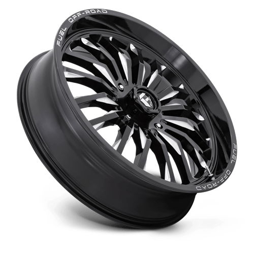 Fuel Off-Road D821 24X7 Gloss Black Milled 4x137 +13mm