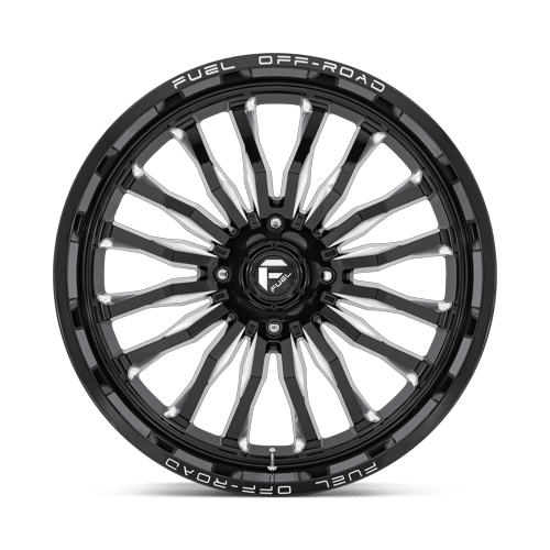 Fuel Off-Road D821 24X7 Gloss Black Milled 4x137 +13mm