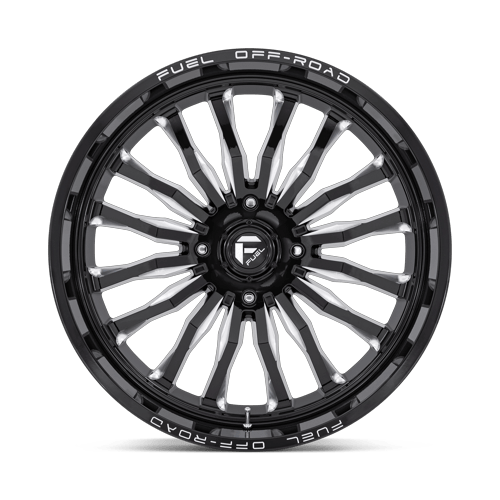 Fuel Off-Road D821 24X7 Gloss Black Milled 4x156 +13mm
