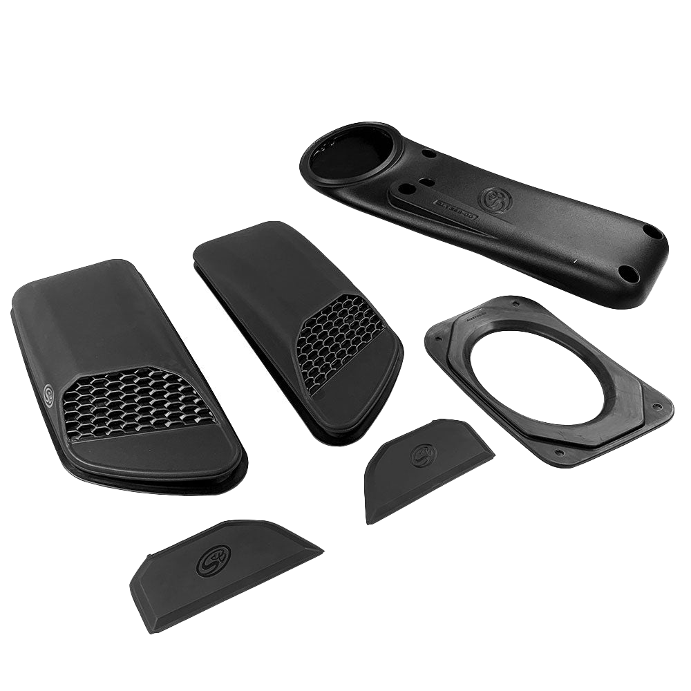 Air Hood Scoops For Jeep Wrangler Rubicon / Gladiator (S&amp;B Intake Required) - AS-1014
