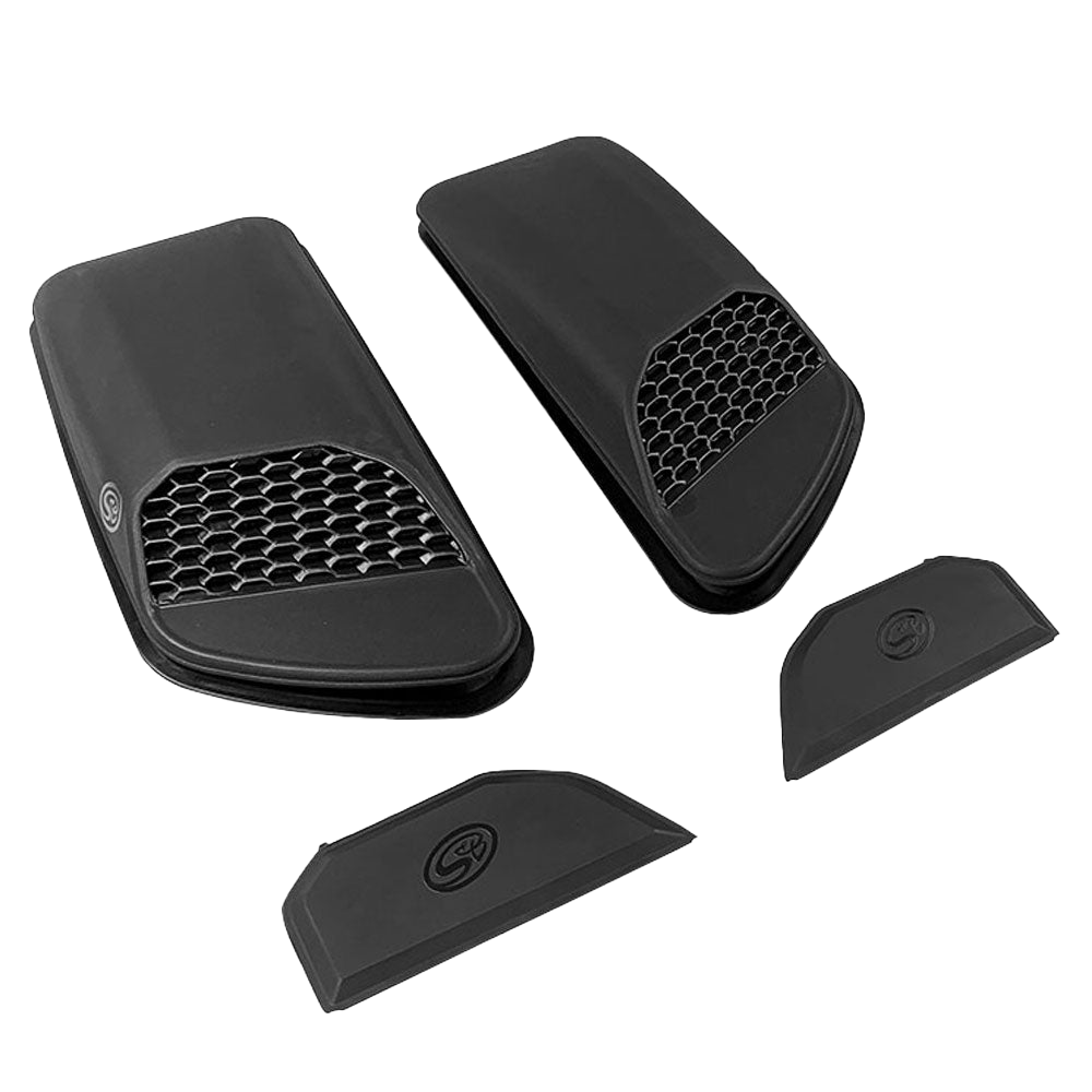 S&amp;B Air Hood Scoops For Jeep Wrangler Rubicon / Gladiator (Scoops ONLY) - AS-1015
