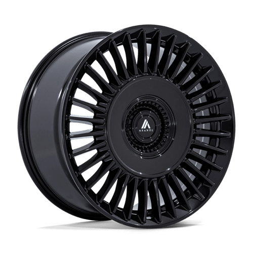 Asanti Black Ab040 Tiara 20X9 5X108/5X112/5X112 +45MM Gloss Black