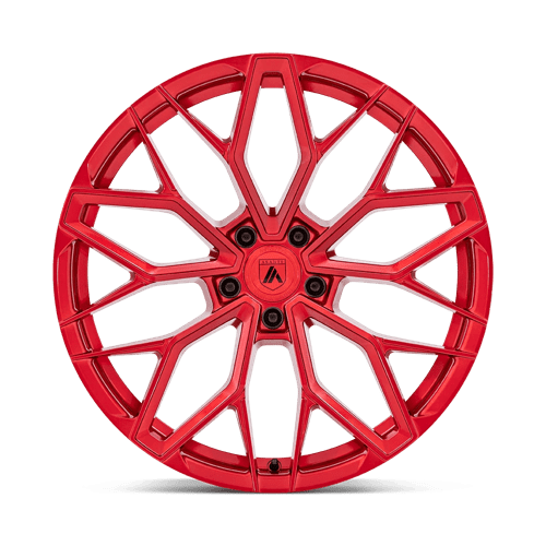 Asanti Black Ab039 Mogul 5 20X11 5X115 +22MM Candy Red