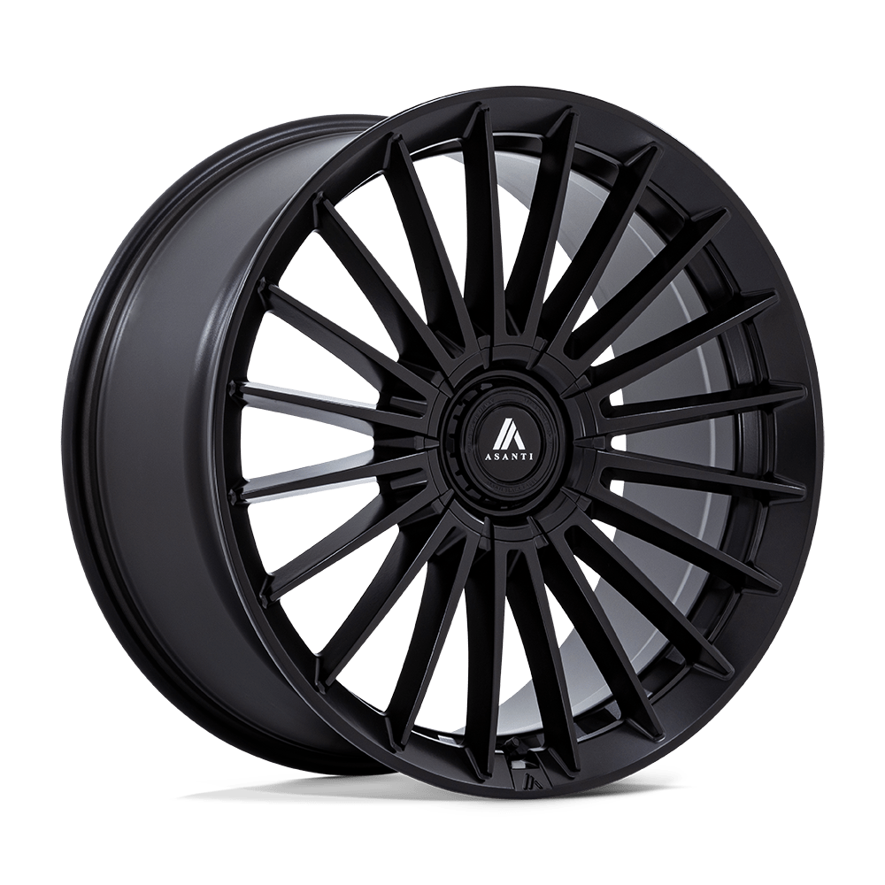 Asanti Black Ab048 Viceroy 20X10.5 5X112/5X120/5X120 +38MM Matte Black