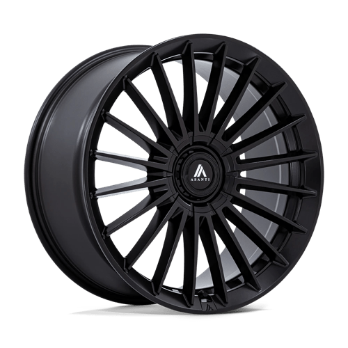 Asanti Black Ab048 Viceroy 20X10.5 5X112/5X120/5X120 +38MM Matte Black