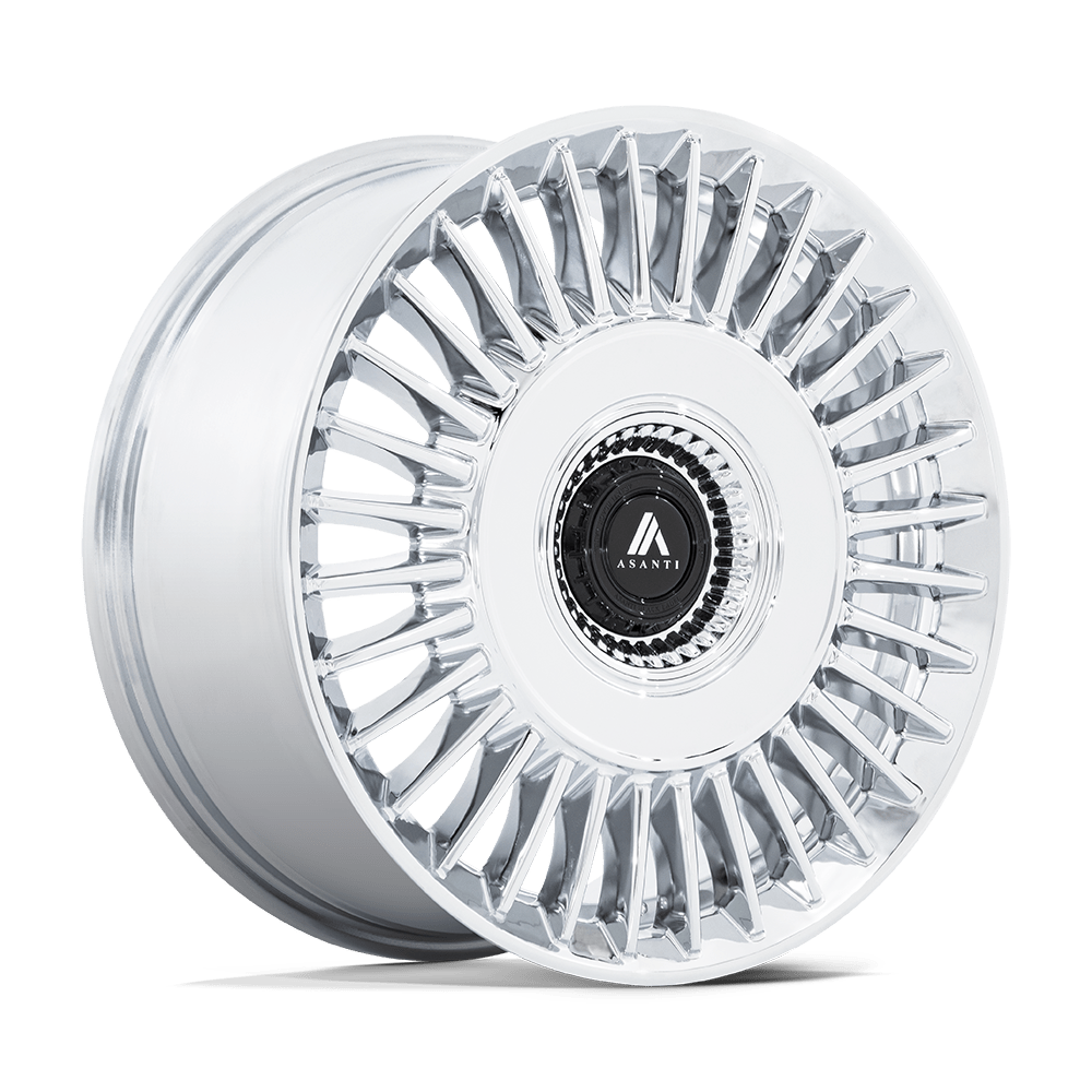 Asanti Black Ab040 Tiara 22X9 BLANK +15MM Chrome