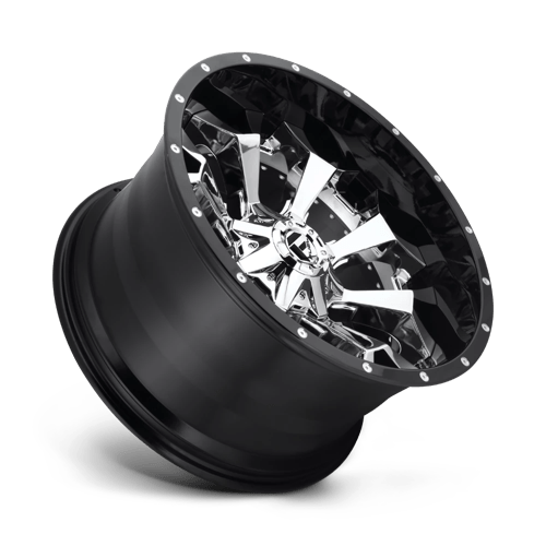 Fuel Off-Road D246 22X10 Chrome W/ Gloss Black Lip 8x165.1 -13mm