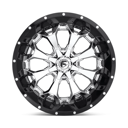 Fuel Off-Road D246 22X10 Chrome W/ Gloss Black Lip 8x165.1 -13mm
