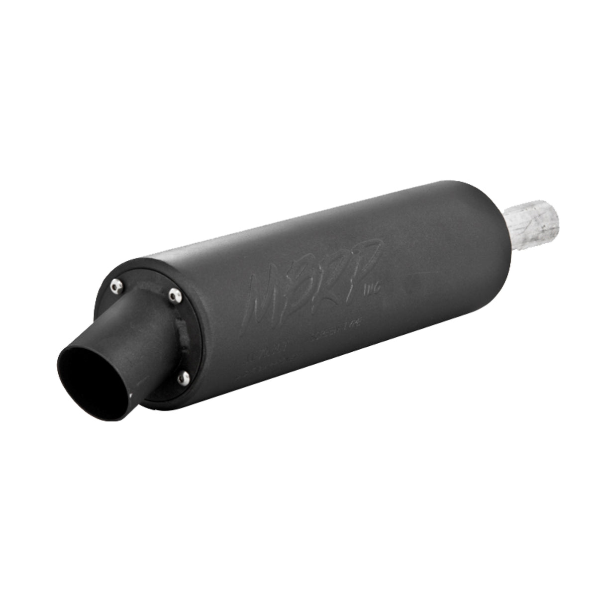 MBRP 1983-87 Yamaha YFM 200/225 Tri-Moto Direct Replacement Slip-On Exhaust w/Utility Muffler - AT-7400