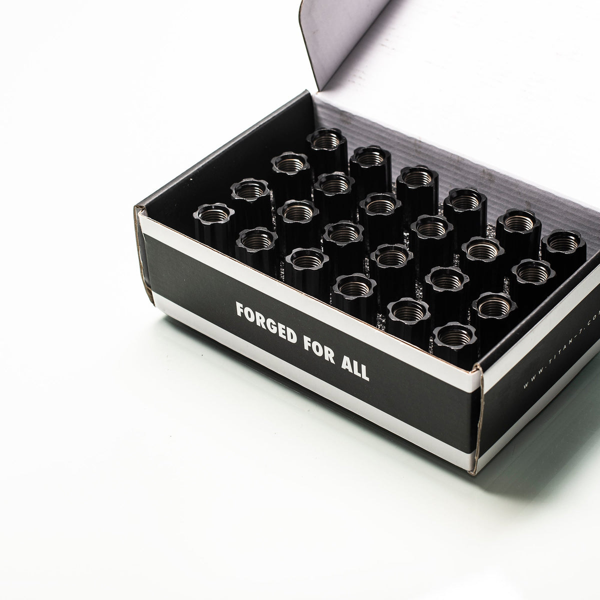 Titan 7 O.W.L. Steel Race Nuts 50mm Length
