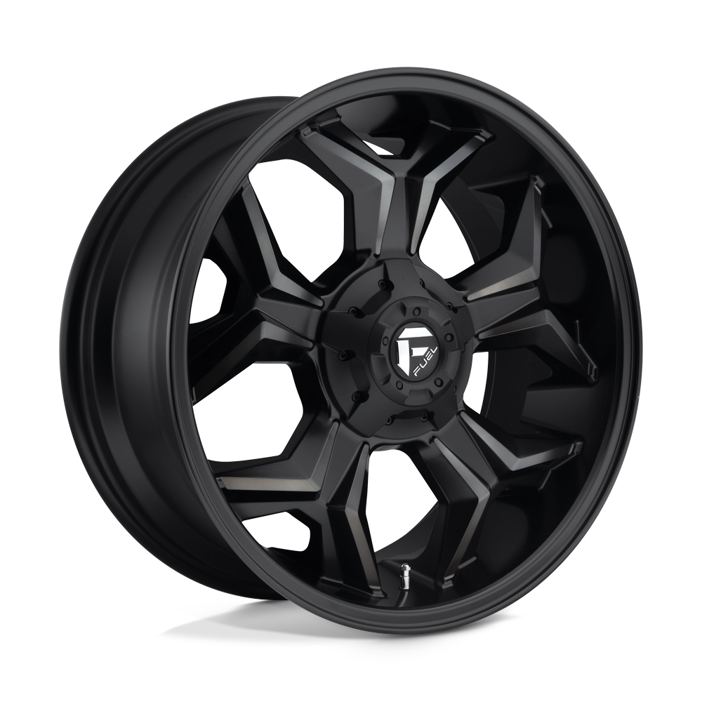 Fuel Off-Road D605 20X9 Matte Black Double Dark Tint 6x135/5.5 +20mm