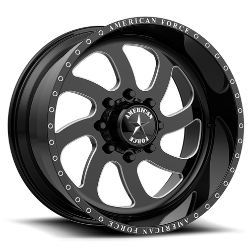American Force - Blade 22X10 8X180 -25 Black R