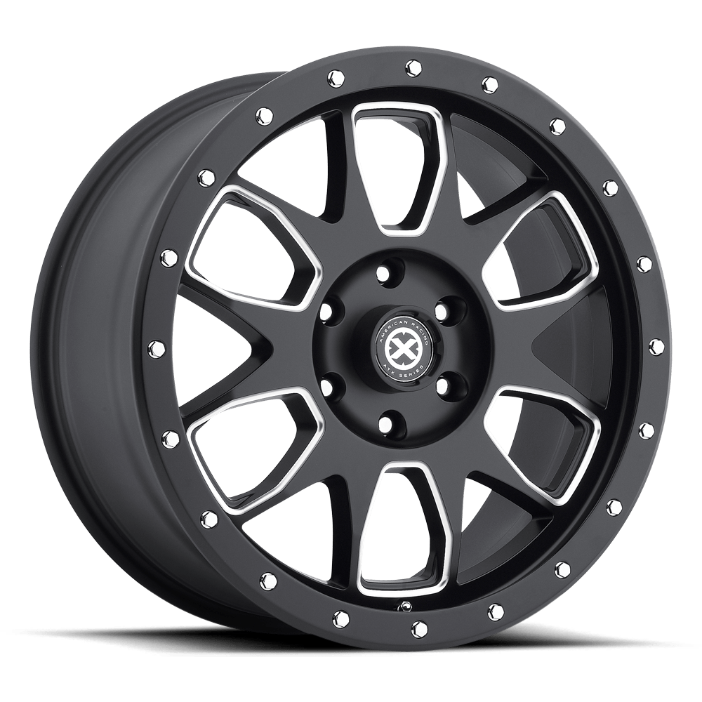 ATX - AX196 20X9 6X5.5 +45 100.5CB S-blk/mill