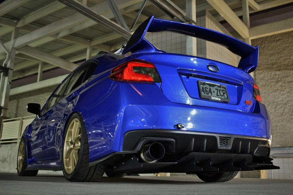 Verus - Rear Diffuser, Aggressive Variant - WRX/STI (VA) - A0028A