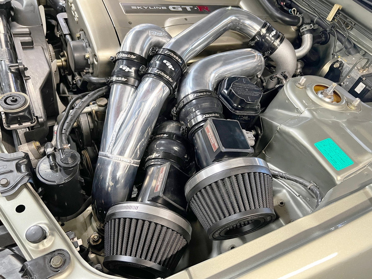 GReddy - ShopGreddy Spl.: GReddy A/F-Type Airinx S 136 Air Filter, Baseplate & Adapters - 12500060