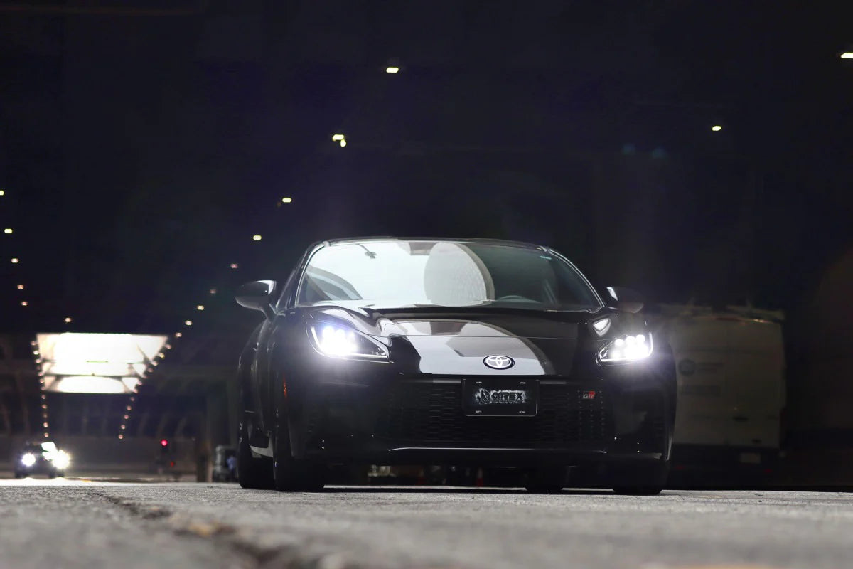 AlphaRex 22+ Toyota GR86 / Subaru BRZ NOVA-Series LED Projector Headlights - Alpha Black - 880875