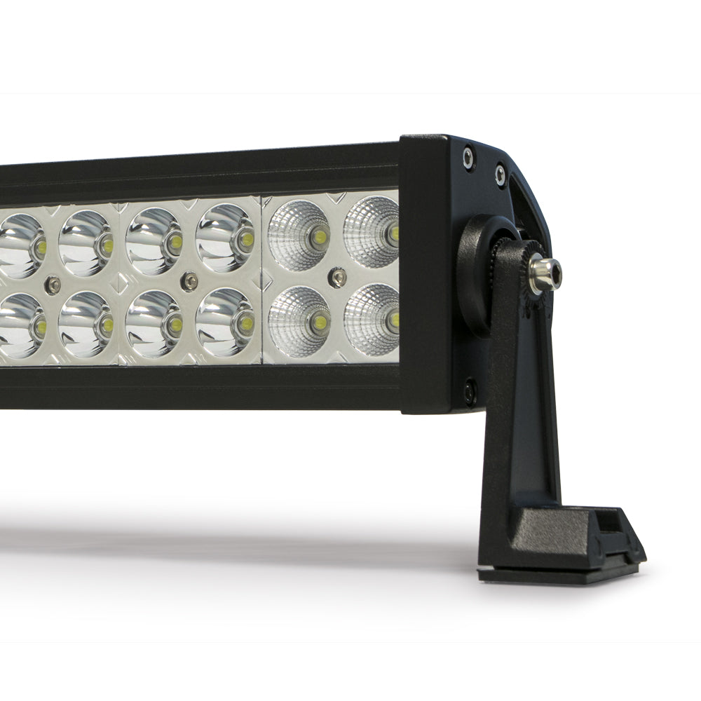 DV8 Offroad - 20 in. Dual Row LED Light Bar; Chrome Face - B20CE120W3W