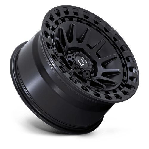 Black Rhino Hard Alloys Barrage 18X9 5X127 +0MM Matte Black
