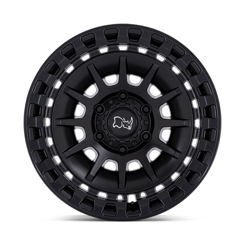 Black Rhino Hard Alloys Barrage 18X9 5X127 +0MM Matte Black