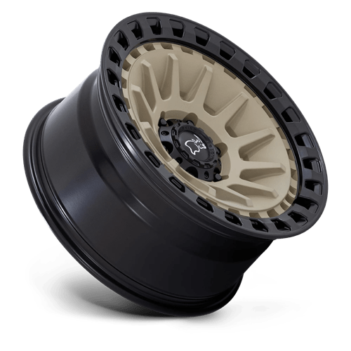 Black Rhino Hard Alloys Barrage 18X9 5X127 +0MM Desert Sand On Matte Black