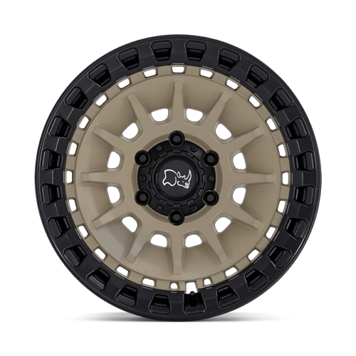 Black Rhino Hard Alloys Barrage 18X9 5X127 +0MM Desert Sand On Matte Black