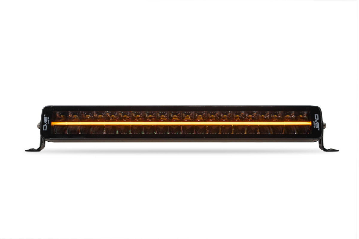 DV8 Offroad - 20-Inch Halo Elite Dual Row Light Bar w/ Accent Light - BE20EW200W-H