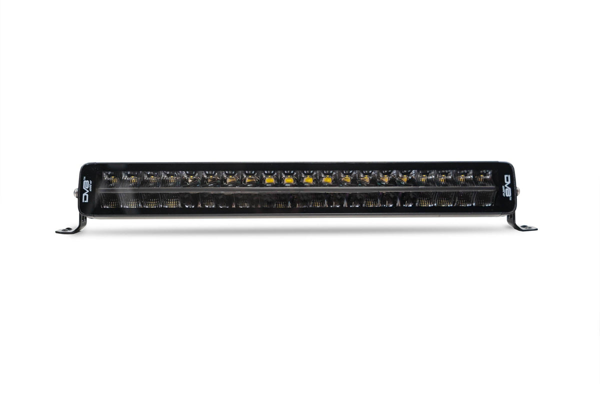 DV8 Offroad - 20-Inch Halo Elite Dual Row Light Bar w/ Accent Light - BE20EW200W-H