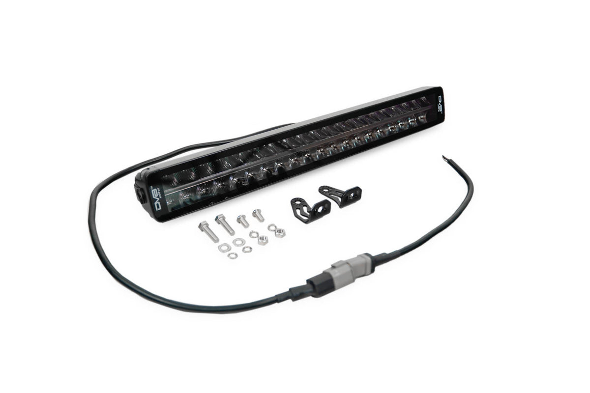 DV8 Offroad - 20-Inch Halo Elite Dual Row Light Bar w/ Accent Light - BE20EW200W-H
