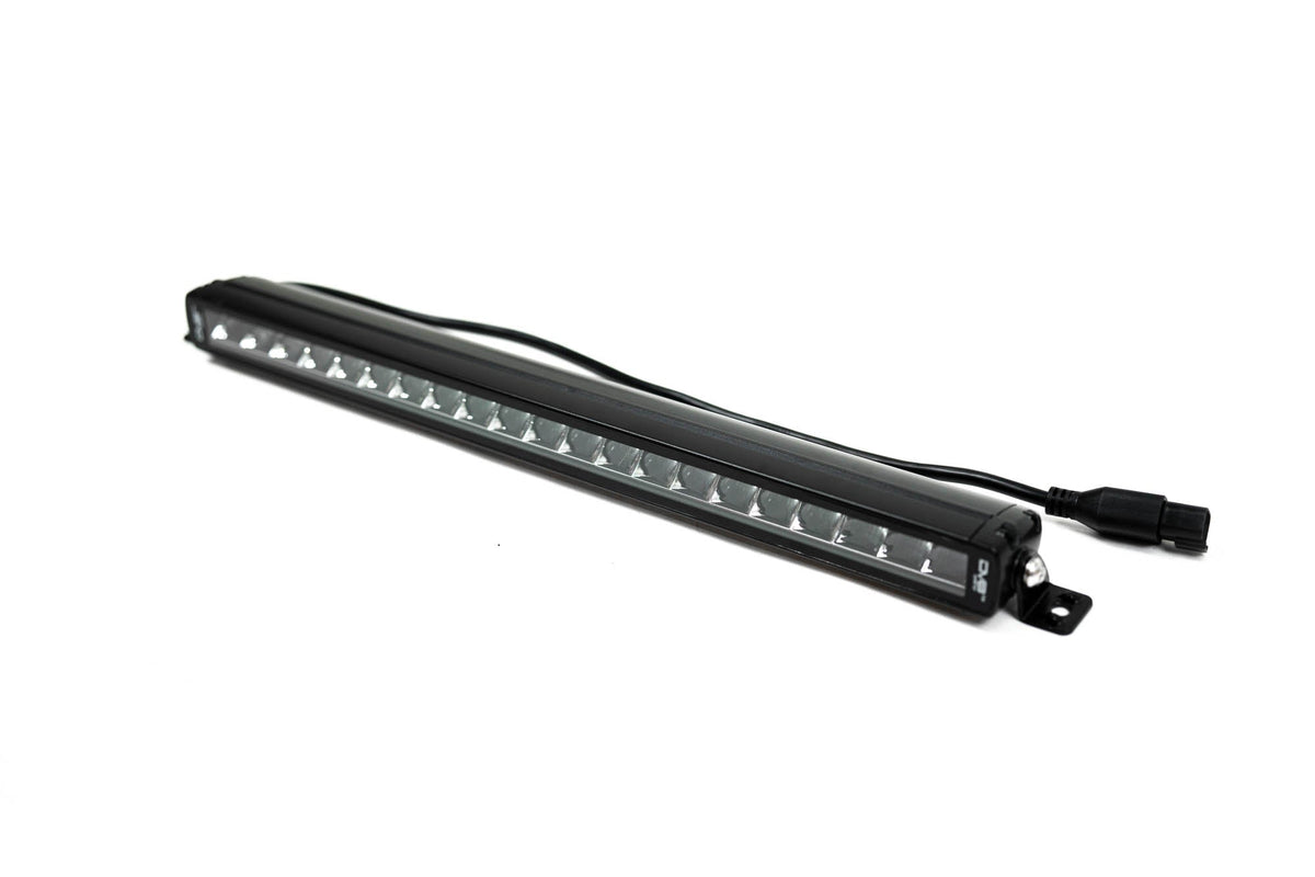 DV8 Offroad - 20-Inch Halo Elite Single Row Light Bar with Accent Light - BE20SW105W-H