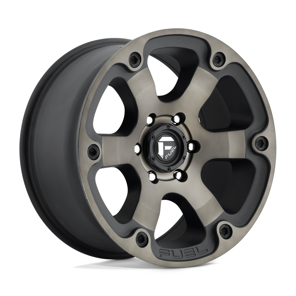 Fuel Off-Road D564 18X9 Matte Black Double Dark Tint 5x139.7 +1mm
