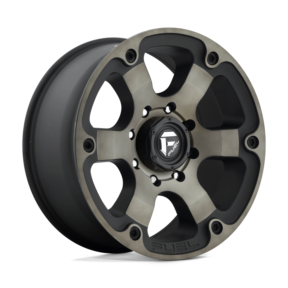 Fuel Off-Road D564 20X9 Matte Black Double Dark Tint 8x180 +1mm
