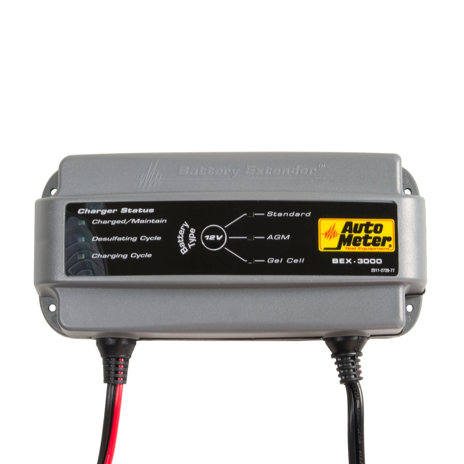 Autometer Battery Charger/Maintainer 12V/3A - BEX-3000