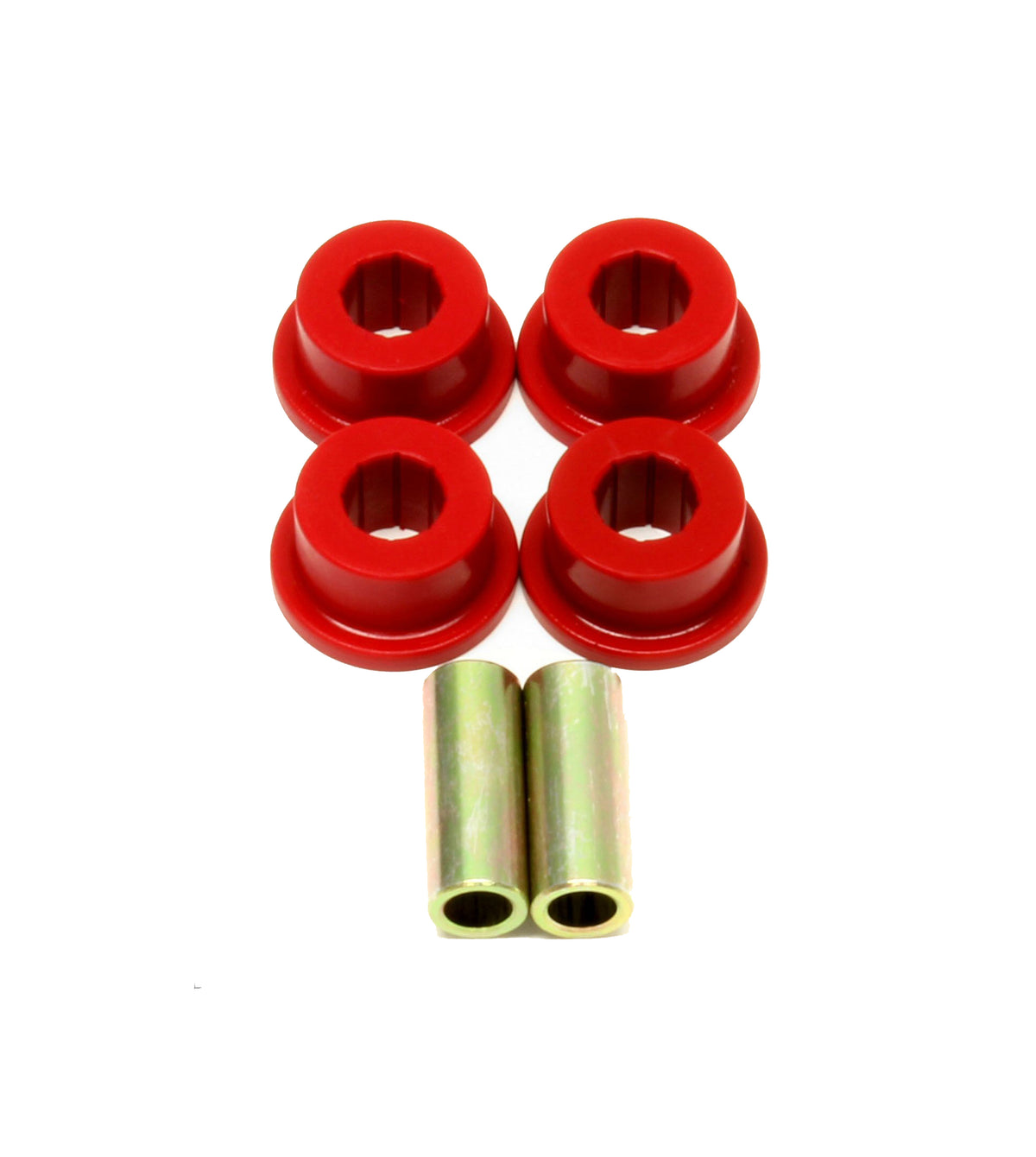 BMR 08-09 Pontiac G8 GT Only Rear Lower Outer Control Arm Bushing Kit - Red - BK004