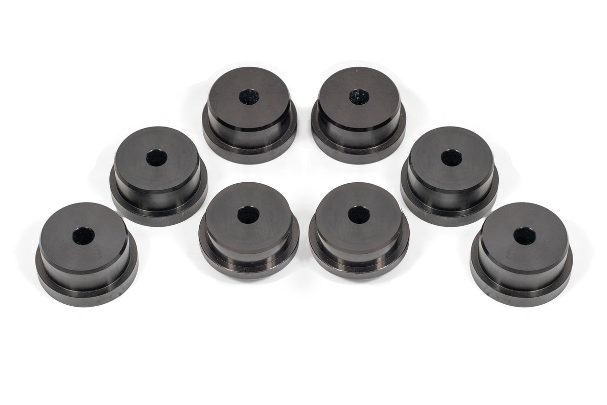 BMR 15-23 S550 Mustang Rear Cradle Bushing Kit (Delrin) - Black - BK048