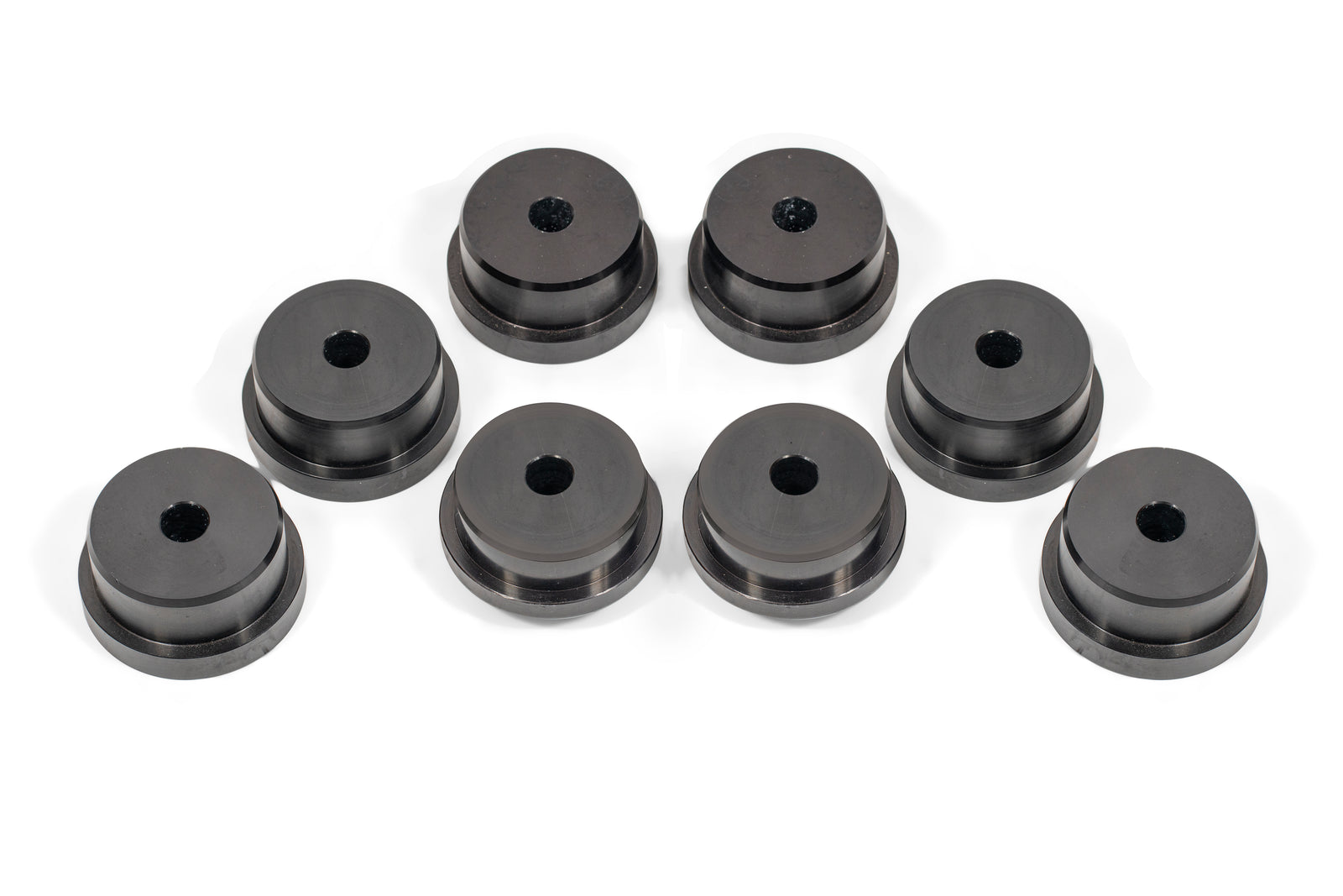 BMR 15-23 S550 Mustang Rear Cradle Bushing Kit (Delrin) - Black - BK048