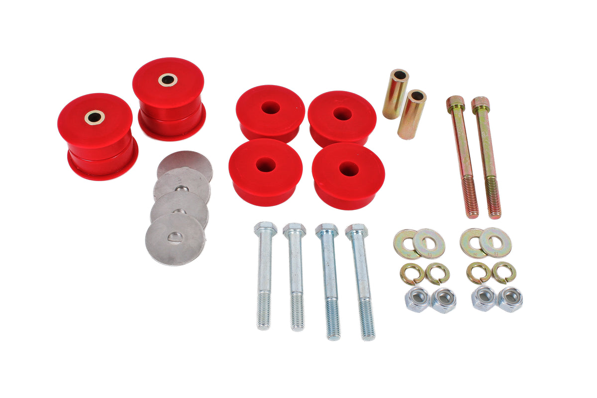BMR 15-23 S550 Mustang Differential Bushing Kit (Polyurethane) - Red - BK049