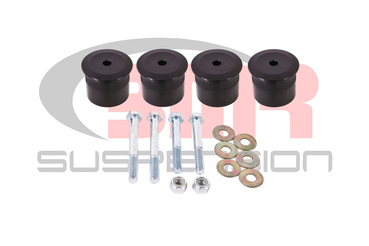 BMR 15-23 S550 Mustang Differential Bushing Kit (Aluminum) - Black - BK050