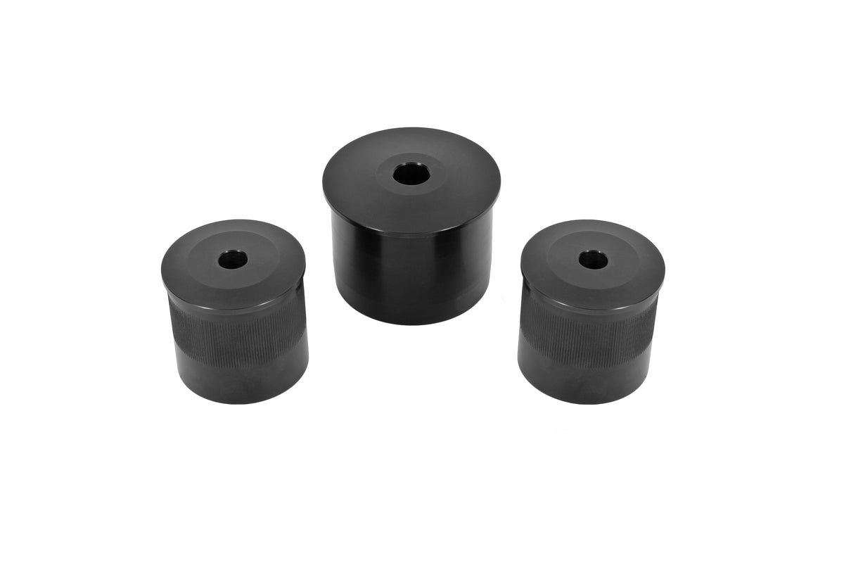 BMR 16-17 6th Gen Camaro Differential Bushing Kit (Aluminum) - Black - BK059