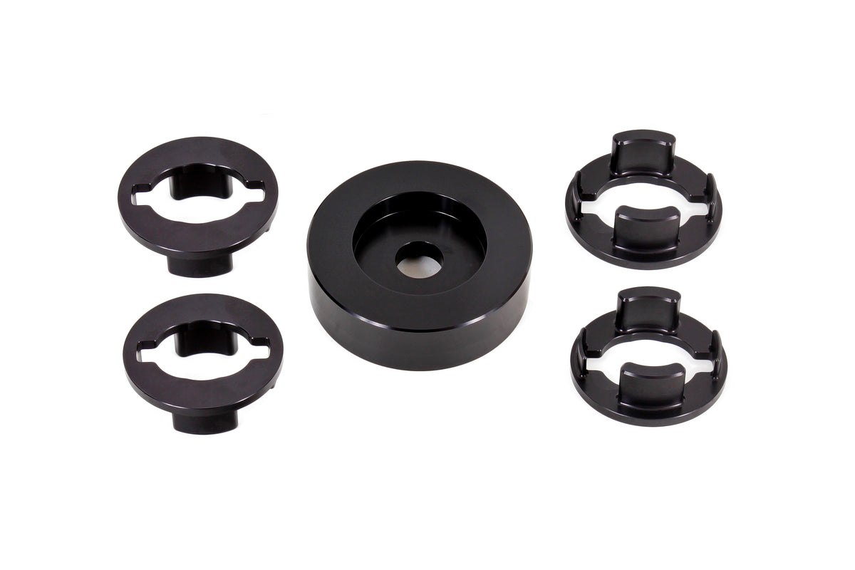 BMR 16-17 6th Gen Camaro Differential Lockout Bushing Kit (Aluminum) - Black - BK060